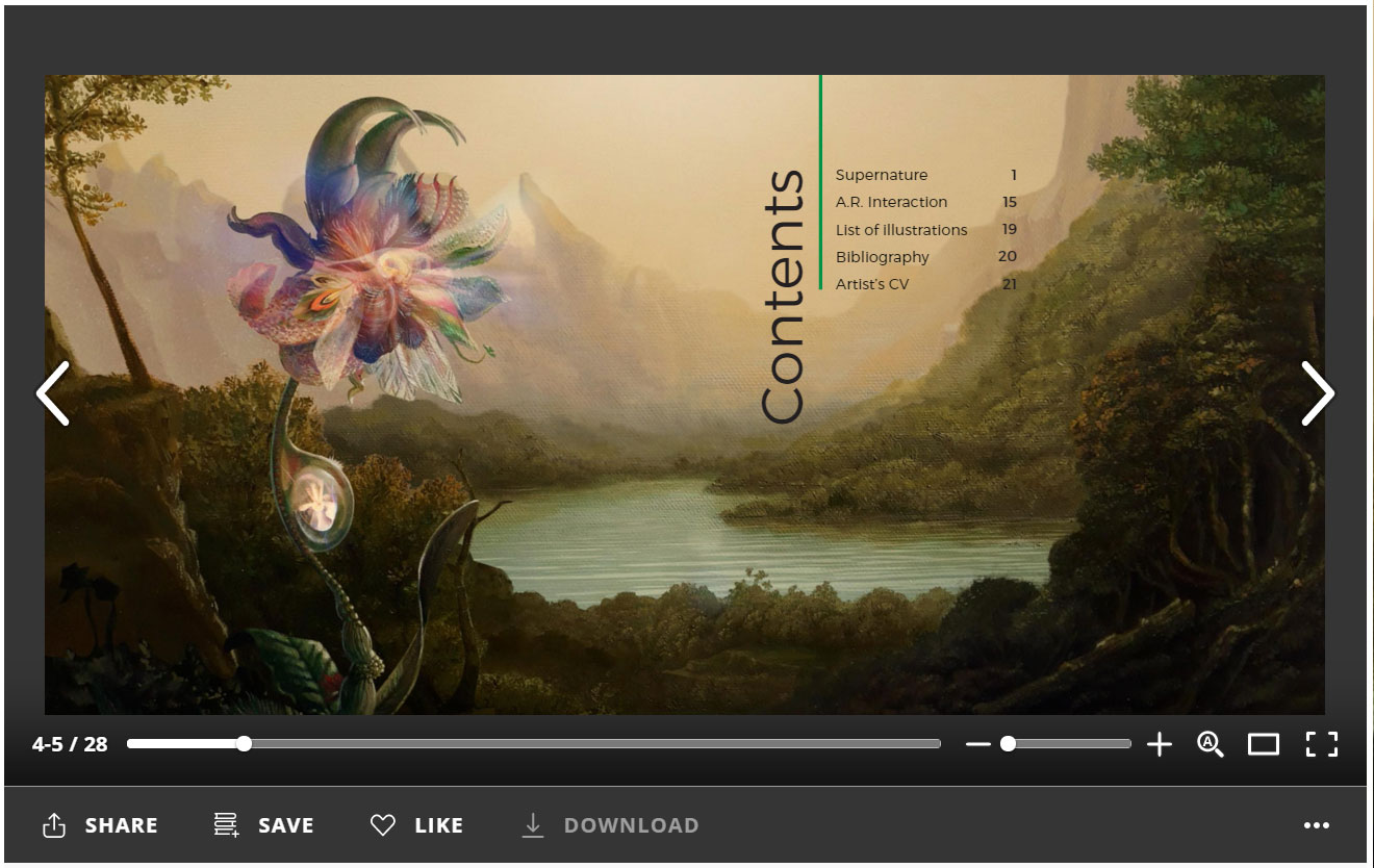 Exhibition catalogue on ISSUU